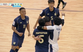 Thái Lan thắng nghẹt thở Úc, vào chung kết futsal Đông Nam Á gặp Indonesia