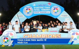 TNSV quốc tế 5.4: Ngôi vương gọi tên Trường ĐH quốc gia Malaysia