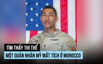 Tìm thấy thi thể quân nhân Mỹ mất tích khi huấn luyện ở Morocco