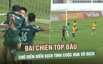 Trước vòng 18 giải hạng nhất: Đại chiến tốp đầu, chờ diễn biến kịch tính cuộc đua vô địch