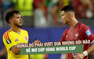 Bồ Đào Nha tự làm khó mình: Ronaldo đối mặt hành trình khắc nghiệt nhất World Cup