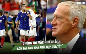 HLV Deschamps trách Pháp mắc nhiều lỗi: 'Chúng tôi thi đấu dưới phong độ'
