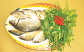 Canh ngải cứu cá diếc Canh ngải cứu cá diếc