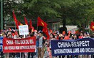 Vụ giàn khoan Trung Quốc: Thanh niên, du học sinh Việt tác động tới công chúng Mỹ