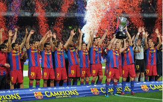 Bacelonal chính thức vô địch Primera Liga