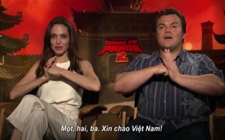 Phỏng vấn Angelina Jolie và Jack Black về Kungfu Panda2