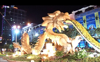 Tưng bừng khai mạc đường hoa Nguyễn Huệ