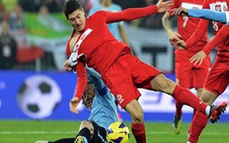 GHQT: Ba Lan vs Uruguay 1-3