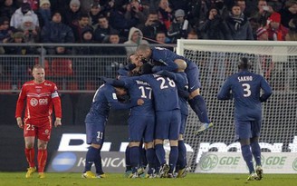 VĐQG Pháp: Valenciennes vs PSG 0 - 4