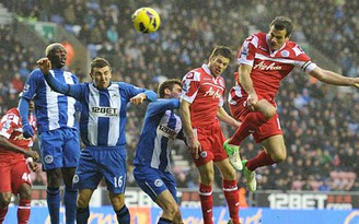 Premier League: Wigan Athletic vs QPR 2 - 2