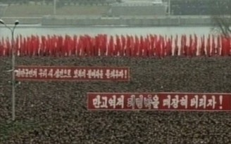 Triều Tiên tuần hành chống tập trận Hàn-Mỹ