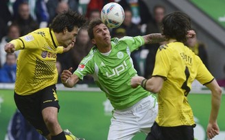 Bundes Liga: Wolfsburg vs B. Dortmund 1 - 3