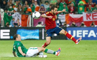 EURO 2012: Tây Ban Nha vs CH Ai Len 1 – 0