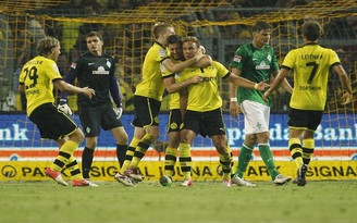 Bundes Liga: Dortmund vs Werder Bremen 2 - 1