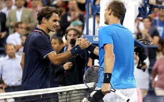 Federer bị Berdych loại ở tứ kết giải Mỹ mở rộng 2012