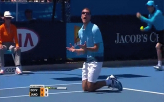 Janowicz nổi giận với trọng tài