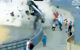 Tai nạn kinh hoàng tại cuộc đua xe Le Mans