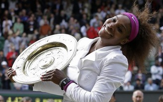 Niềm vui kép của Serena Williams