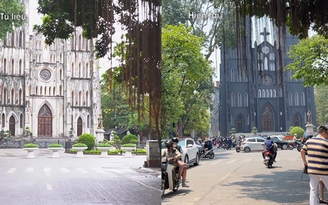Diện mạo mới của Nhà thờ lớn Hà Nội sau hơn một năm sửa chữa