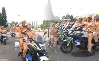 Cục cảnh sát giao thông triển khai 3 tháng cao điểm xử lý vi phạm giao thông