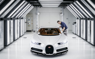 Khám phá quá trình chế tác siêu xe 'triệu đô' Bugatti Chiron