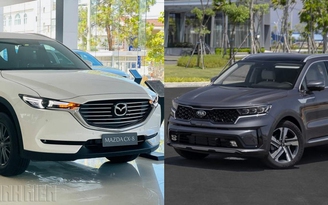 Crossover 7 chỗ ưu đãi hơn 100 triệu: Chọn KIA Sorento hay Mazda CX-8?