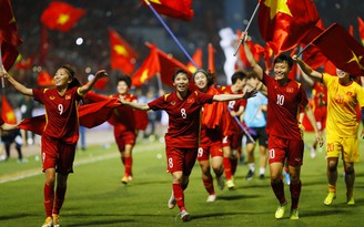 Thắng Thái Lan 1-0, tuyển nữ Việt Nam lập hattrick HCV SEA Games