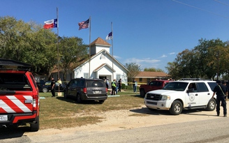 Xả súng tại nhà thờ Mỹ, 26 người thiệt mạng