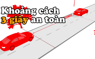 Khoảng cách nào an toàn khi lái ô tô trên cao tốc?