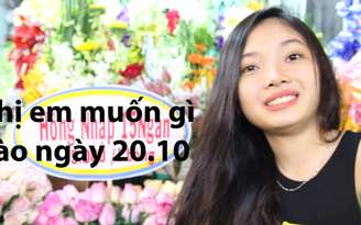 Chị em muốn gì vào ngày 20.10?