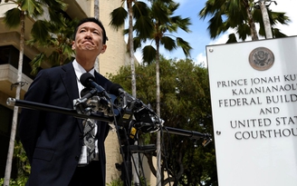 Thẩm phán liên bang Mỹ ở Hawaii chặn sắc lệnh di trú mới của ông Trump
