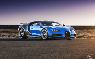 Bugatti Chiron đầu tiên trên thế giới độ mâm độc đáo