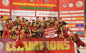 'Tiểu Công Phượng' lập công vào lưới Thái Lan, Việt Nam vô địch U.19 Quốc tế 2019