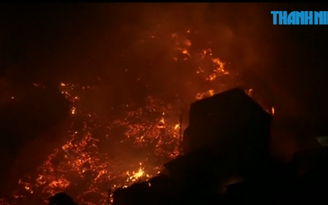 Cháy lớn càn quét khu ổ chuột tại Brazil