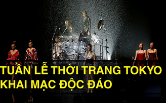 Tuần lễ thời trang Tokyo khai mạc độc đáo