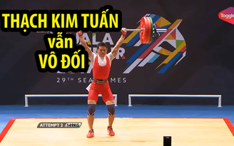 Thạch Kim Tuấn vẫn 'vô đối' ở SEA Games dù đang chấn thương