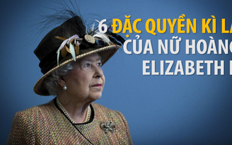 6 đặc quyền kì lạ của Nữ hoàng Elizabeth II