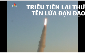 Triều Tiên thử tên lửa lần 4 trong năm