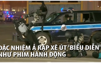 Đặc nhiệm Ả-rập Xê-út khoe tài