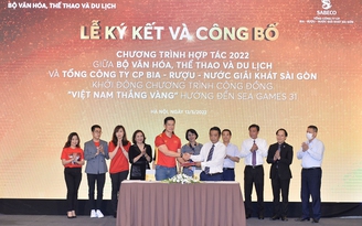 Bộ Văn hóa, Thể Thao và Du lịch cùng SABECO công bố hợp tác năm 2022 Bộ Văn hóa, Thể Thao và Du lịch cùng SABECO công bố hợp tác năm 2022