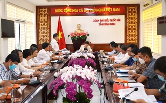 Đoàn ĐBQH tỉnh Bình Định làm việc với các đơn vị ngành điện