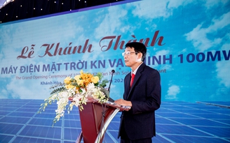 Khánh thành dự án nhà máy điện mặt trời KN Vạn Ninh 100 MWP Khánh thành dự án nhà máy điện mặt trời KN Vạn Ninh 100 MWP