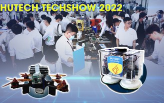 Hơn 300 đồ án tốt nghiệp trưng bày tại “HUTECH TECHSHOW 2022”