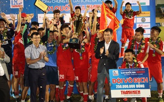 Viettel vô địch và "ẵm" trọn danh hiệu cá nhân tại VCK U.21 Quốc gia 2020