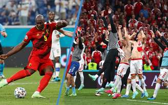 Bản tin Euro 22.6: Lukaku ghi bàn; Đan Mạch vào vòng loại trực tiếp đầy kịch tính