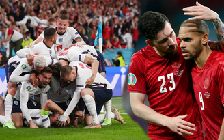 Bản tin Euro 8.7: Anh lần đầu giành vé vào chơi chung kết sau khi thắng Đan Mạch
