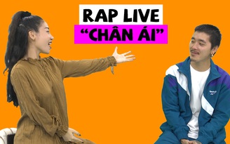 Hằng Bingboong rap live “Chân ái” khiến Khói bàng hoàng không nói nên lời