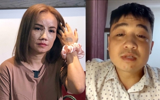Chồng thứ tư livestream xin lỗi diễn viên Hoàng Yến, giải thích vụ hành hung