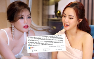 Vy Oanh tuyên bố khởi kiện Hoa hậu Thu Hoài