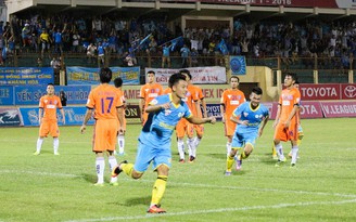 SHB.Đà Nẵng thua đậm tại Nha Trang, Hà Nội T&T vươn lên dẫn đầu V-League 2016